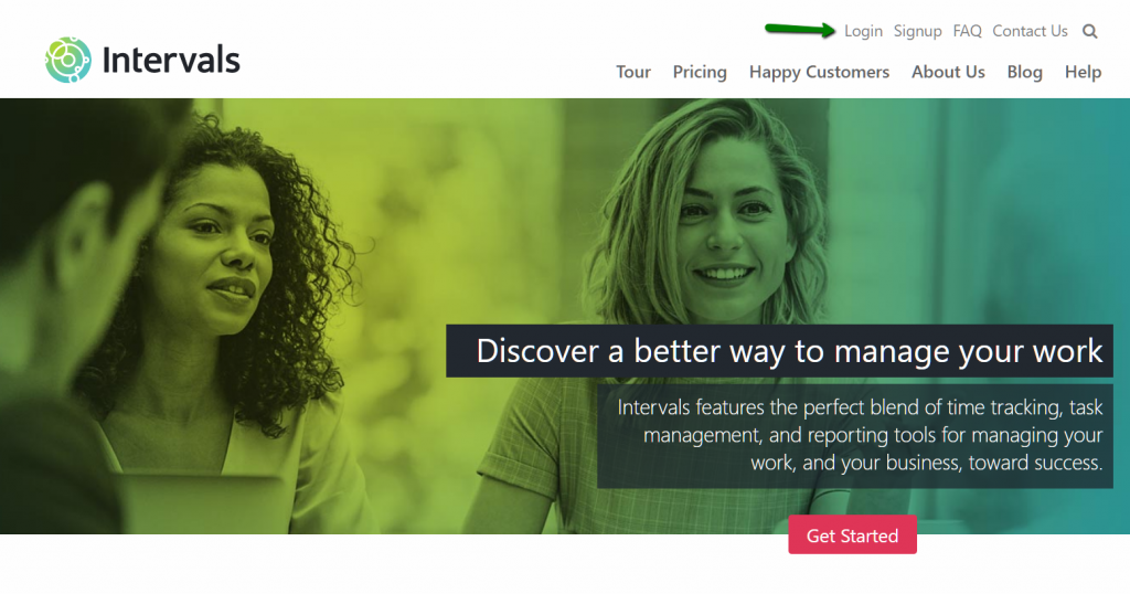 Intervals Login Link