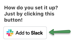 Add to Slack button